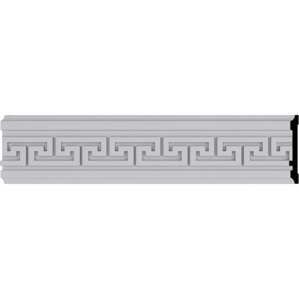 Ekena Millwork 3 1/2"H x 1/2"P x 94 1/2"L Eris Original Key Panel Moulding MLD03X00ER - main